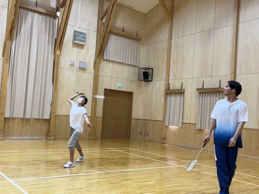 バドミントン授業